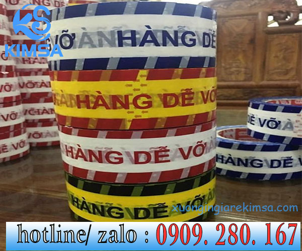 băng keo hàng dễ vỡ