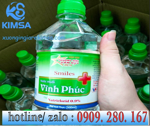 nước muối sinh lý vĩnh phúc