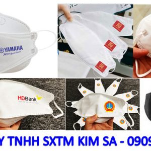 IN LOGO LÊN KHẨU TRANG N95