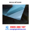 Decal đế xanh - Hình ảnh 3