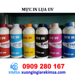 Mực in lụa UV