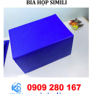 Bìa hộp simili