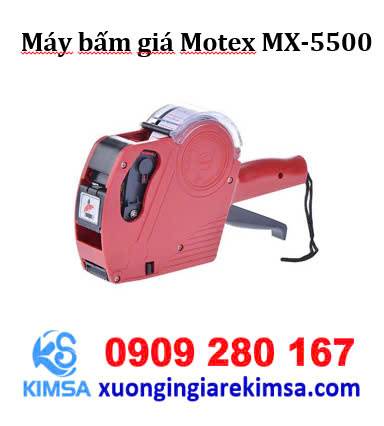 Máy bấm giá Motex MX-5500